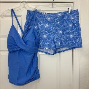 Jofit NEW Swim Shorts Large / Tankini Top XL - 2 piece set
